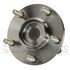 WE60955 by NTN - Wheel Bearing and Hub Assembly - Steel, Natural, with Wheel Studs