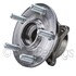 WE60974 by NTN - Wheel Bearing and Hub Assembly - Steel, Natural, with Wheel Studs