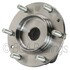 WE60958 by NTN - Wheel Bearing and Hub Assembly - Steel, Natural, with Wheel Studs