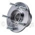 WE60962 by NTN - Wheel Bearing and Hub Assembly - Steel, Natural, with Wheel Studs