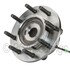 WE60989 by NTN - Wheel Bearing and Hub Assembly - Steel, Natural, with Wheel Studs