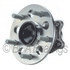 WE61014 by NTN - Wheel Bearing and Hub Assembly - Steel, Natural, with Wheel Studs