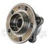 WE61074 by NTN - Wheel Bearing and Hub Assembly - Steel, Natural, without Wheel Studs