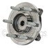 WE61089 by NTN - Wheel Bearing and Hub Assembly - Steel, Natural, with Wheel Studs