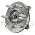 WE61077 by NTN - Wheel Bearing and Hub Assembly - Steel, Natural, with Wheel Studs