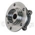 WE61130 by NTN - Wheel Bearing and Hub Assembly - Steel, Natural, without Wheel Studs