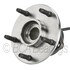 WE61135 by NTN - Wheel Bearing and Hub Assembly - Steel, Natural, with Wheel Studs