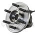 WE61137 by NTN - Wheel Bearing and Hub Assembly - Steel, Natural, with Wheel Studs