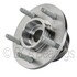 WE61138 by NTN - Wheel Bearing and Hub Assembly - Steel, Natural, with Wheel Studs