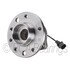 WE61152 by NTN - Wheel Bearing and Hub Assembly - Steel, Natural, without Wheel Studs