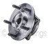 WE61174 by NTN - Wheel Bearing and Hub Assembly - Steel, Natural, with Wheel Studs