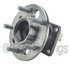 WE61179 by NTN - Wheel Bearing and Hub Assembly - Steel, Natural, with Wheel Studs