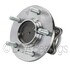 WE61183 by NTN - Wheel Bearing and Hub Assembly - Steel, Natural, with Wheel Studs