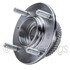 WE61165 by NTN - Wheel Bearing and Hub Assembly - Steel, Natural, with Wheel Studs