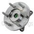 WE61185 by NTN - Wheel Bearing and Hub Assembly - Steel, Natural, with Wheel Studs