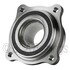 WE61223 by NTN - Wheel Bearing and Hub Assembly - Steel, Natural, without Wheel Studs