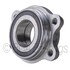 WE61236 by NTN - Wheel Bearing and Hub Assembly - Steel, Natural, without Wheel Studs