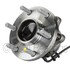 WE61213 by NTN - Wheel Bearing and Hub Assembly - Steel, Natural, with Wheel Studs