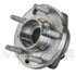 WE61214 by NTN - Wheel Bearing and Hub Assembly - Steel, Natural, with Wheel Studs