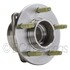 WE61216 by NTN - Wheel Bearing and Hub Assembly - Steel, Natural, with Wheel Studs
