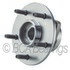 WE61253 by NTN - Wheel Bearing and Hub Assembly - Steel, Natural, with Wheel Studs