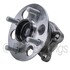 WE61237 by NTN - Wheel Bearing and Hub Assembly - Steel, Natural, with Wheel Studs