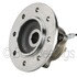 WE61268 by NTN - Wheel Bearing and Hub Assembly - Steel, Natural, with Wheel Studs