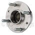 WE61269 by NTN - Wheel Bearing and Hub Assembly - Steel, Natural, with Wheel Studs