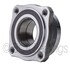 WE61271 by NTN - Wheel Bearing and Hub Assembly - Steel, Natural, without Wheel Studs