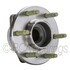 WE61261 by NTN - Wheel Bearing and Hub Assembly - Steel, Natural, with Wheel Studs