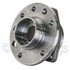 WE61282 by NTN - Wheel Bearing and Hub Assembly - Steel, Natural, without Wheel Studs