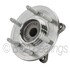 WE61286 by NTN - Wheel Bearing and Hub Assembly - Steel, Natural, with Wheel Studs