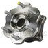 WE61287 by NTN - Wheel Bearing and Hub Assembly - Steel, Natural, with Wheel Studs