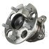 WE61276 by NTN - Wheel Bearing and Hub Assembly - Steel, Natural, with Wheel Studs