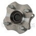 WE61280 by NTN - Wheel Bearing and Hub Assembly - Steel, Natural, with Wheel Studs