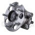 WE61305 by NTN - Wheel Bearing and Hub Assembly - Steel, Natural, with Wheel Studs