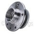 WE61306 by NTN - Wheel Bearing and Hub Assembly - Steel, Natural, without Wheel Studs