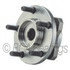 WE61291 by NTN - Wheel Bearing and Hub Assembly - Steel, Natural, with Wheel Studs