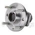 WE61294 by NTN - Wheel Bearing and Hub Assembly - Steel, Natural, with Wheel Studs