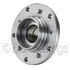 WE61338 by NTN - Wheel Bearing and Hub Assembly - Steel, Natural, without Wheel Studs