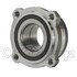 WE61314 by NTN - Wheel Bearing and Hub Assembly - Steel, Natural, without Wheel Studs