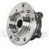 WE61349 by NTN - Wheel Bearing and Hub Assembly - Steel, Natural, without Wheel Studs