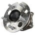 WE61363 by NTN - Wheel Bearing and Hub Assembly - Steel, Natural, with Wheel Studs