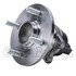 WE61342 by NTN - Wheel Bearing and Hub Assembly - Steel, Natural, with Wheel Studs