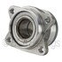 WE61382 by NTN - Wheel Bearing and Hub Assembly - Steel, Natural, without Wheel Studs