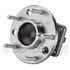 WE61386 by NTN - Wheel Bearing and Hub Assembly - Steel, Natural, with Wheel Studs