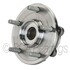 WE61365 by NTN - Wheel Bearing and Hub Assembly - Steel, Natural, with Wheel Studs