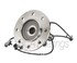 WE61376 by NTN - Wheel Bearing and Hub Assembly - Steel, Natural, with Wheel Studs