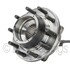 WE61401 by NTN - Wheel Bearing and Hub Assembly - Steel, Natural, with Wheel Studs