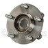 WE61414 by NTN - Wheel Bearing and Hub Assembly - Steel, Natural, with Wheel Studs